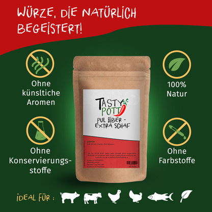 Tasty Pott Pul Biber extra scharf - im Beutel — Abbildung 3