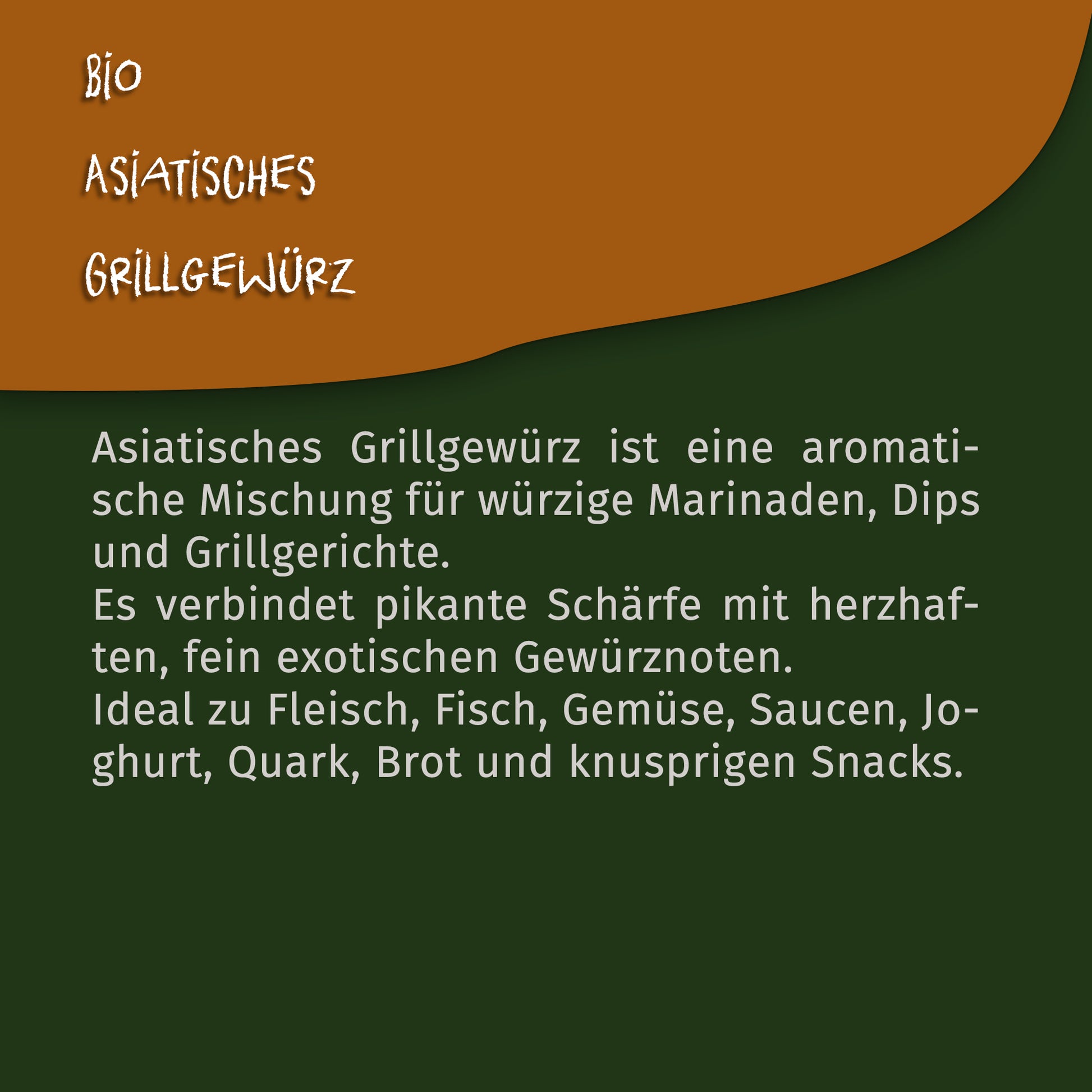 Tasty Pott Asiatisches Grillgewürz 70g Dose — Abbildung 2