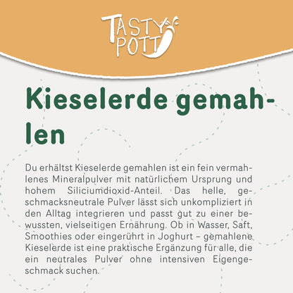 Tasty Pott Kieselgur (Diatomeen) – im Beutel — Abbildung 2