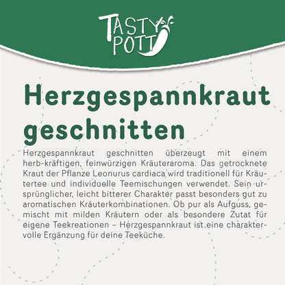 Tasty Pott Herzgespannkraut getrocknet & geschnitten – im Beutel — Abbildung 2