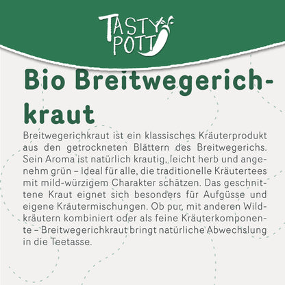 Tasty Pott Breitwegerichkraut geschnitten – im Beutel — Abbildung 2