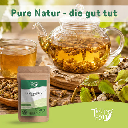 Tasty Pott Birkenknospen getrocknet –  im Beutel — Abbildung 5