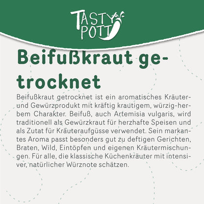 Tasty Pott Beifußkraut getrocknet - im Beutel — Abbildung 2