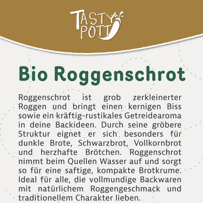 Tasty Pott Bio Roggenschrot - im Beutel — Abbildung 2