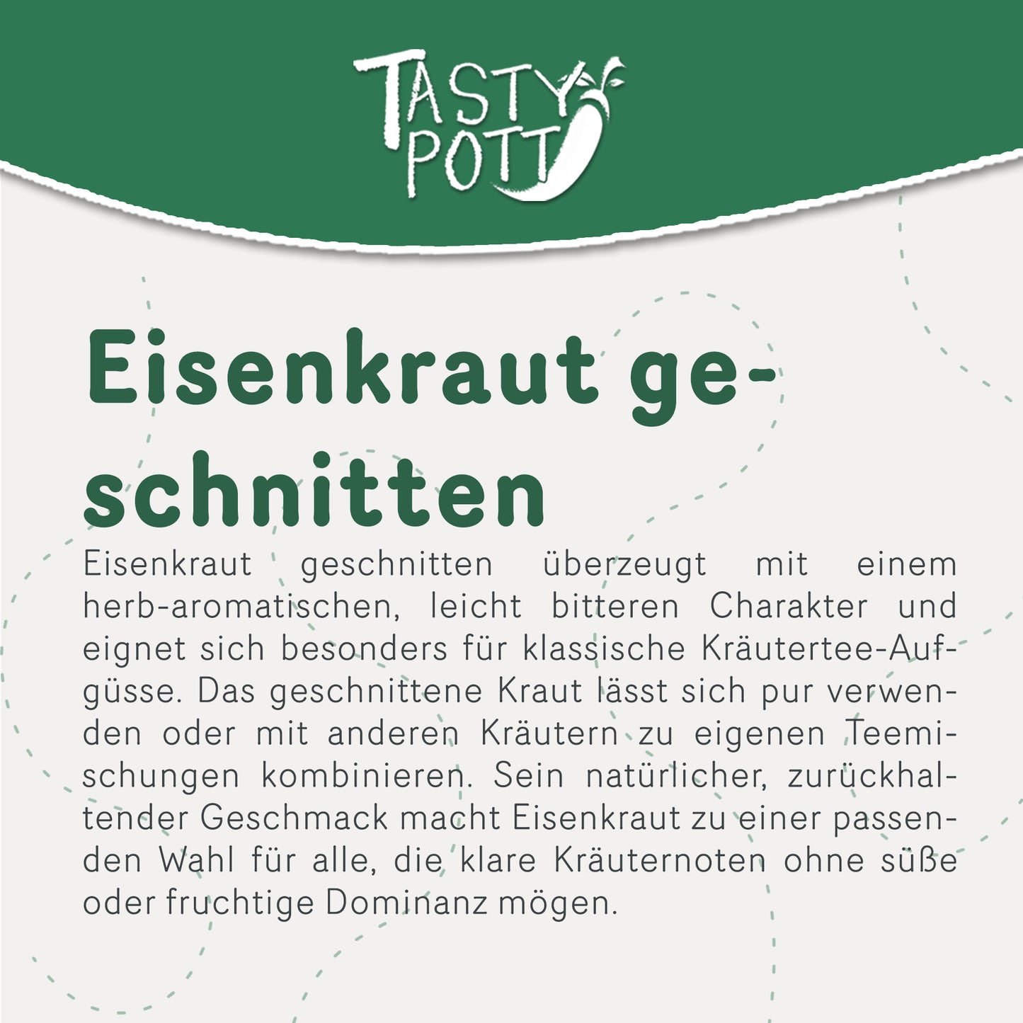 Tasty Pott Eisenkraut geschnitten - im Beutel — Abbildung 2