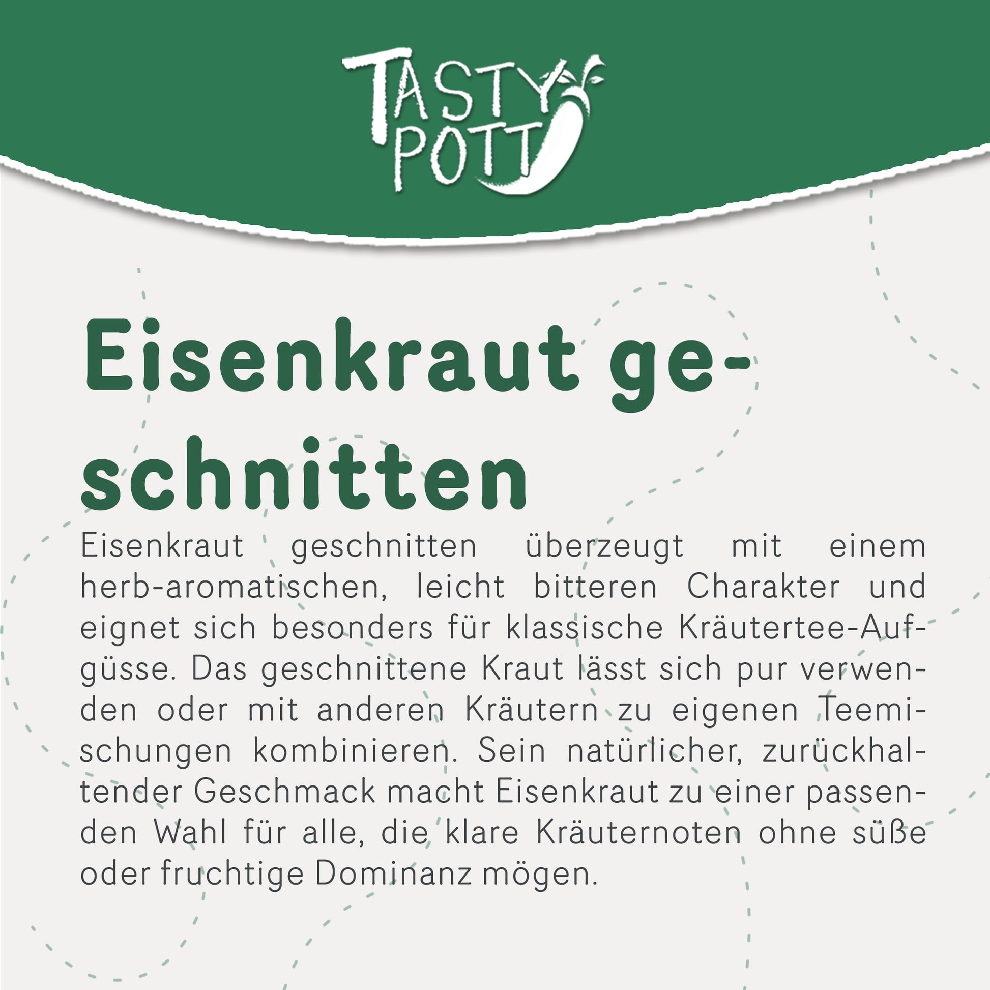 Tasty Pott Eisenkraut geschnitten - im Beutel — Abbildung 2