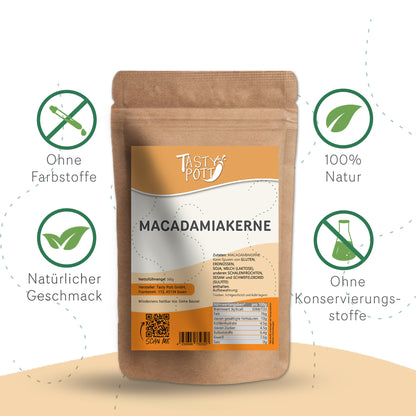 Macadamianüsse ab 500g - im Beutel von Tasty Pott — Abbildung 3