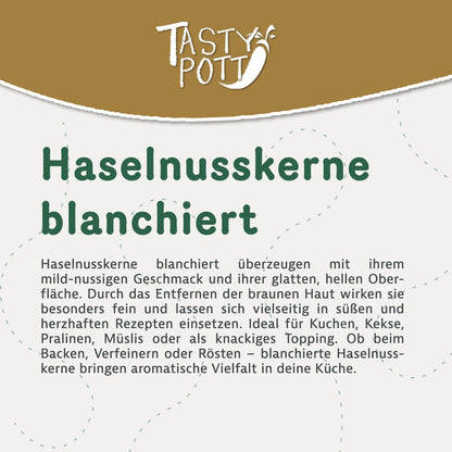 Blanchierte Haselnüsse - ab 1kg von Tasty Pott — Abbildung 2