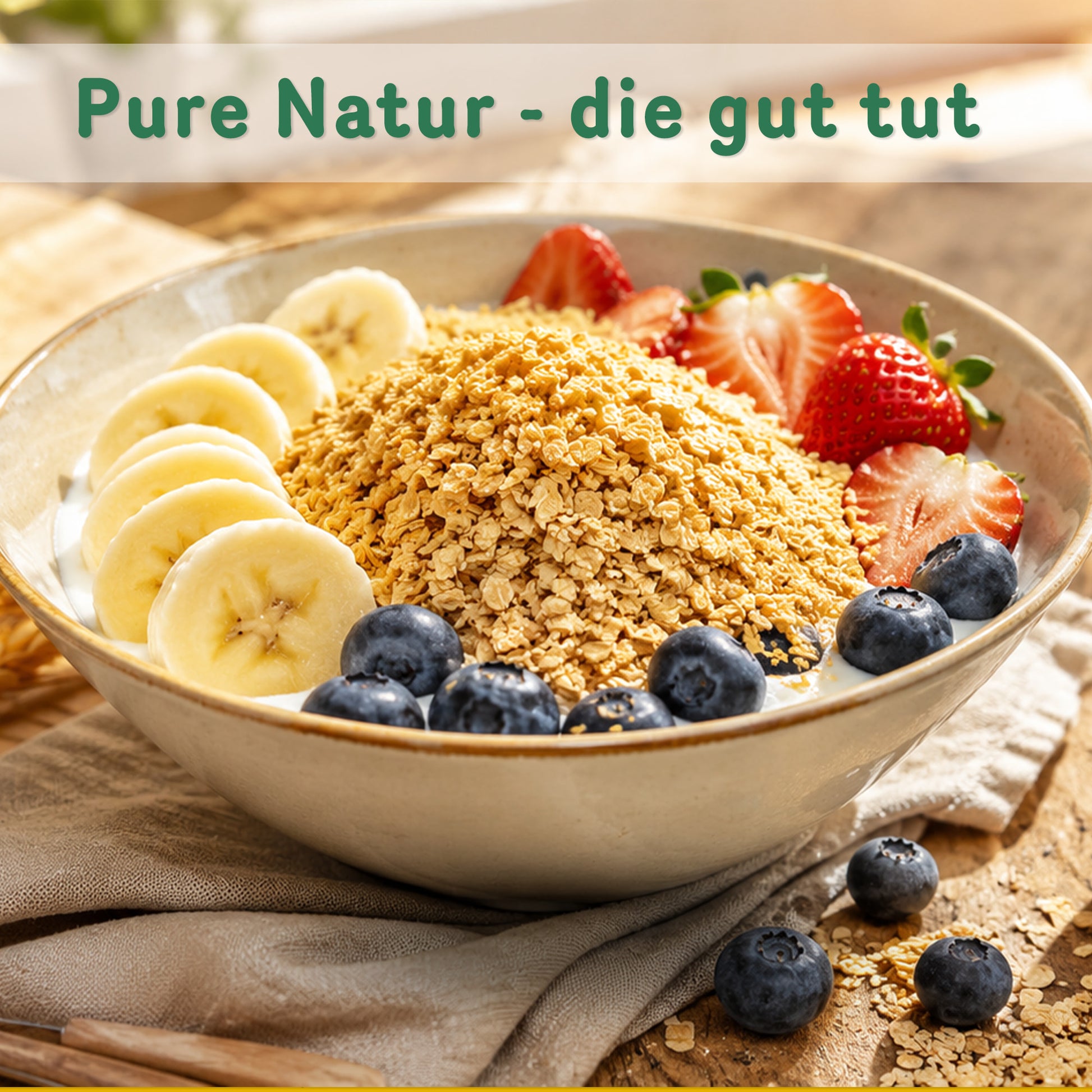 Bio Weizenkeime stabilisiert gemahlen - 1kg Beutel von Tasty Pott — Abbildung 5