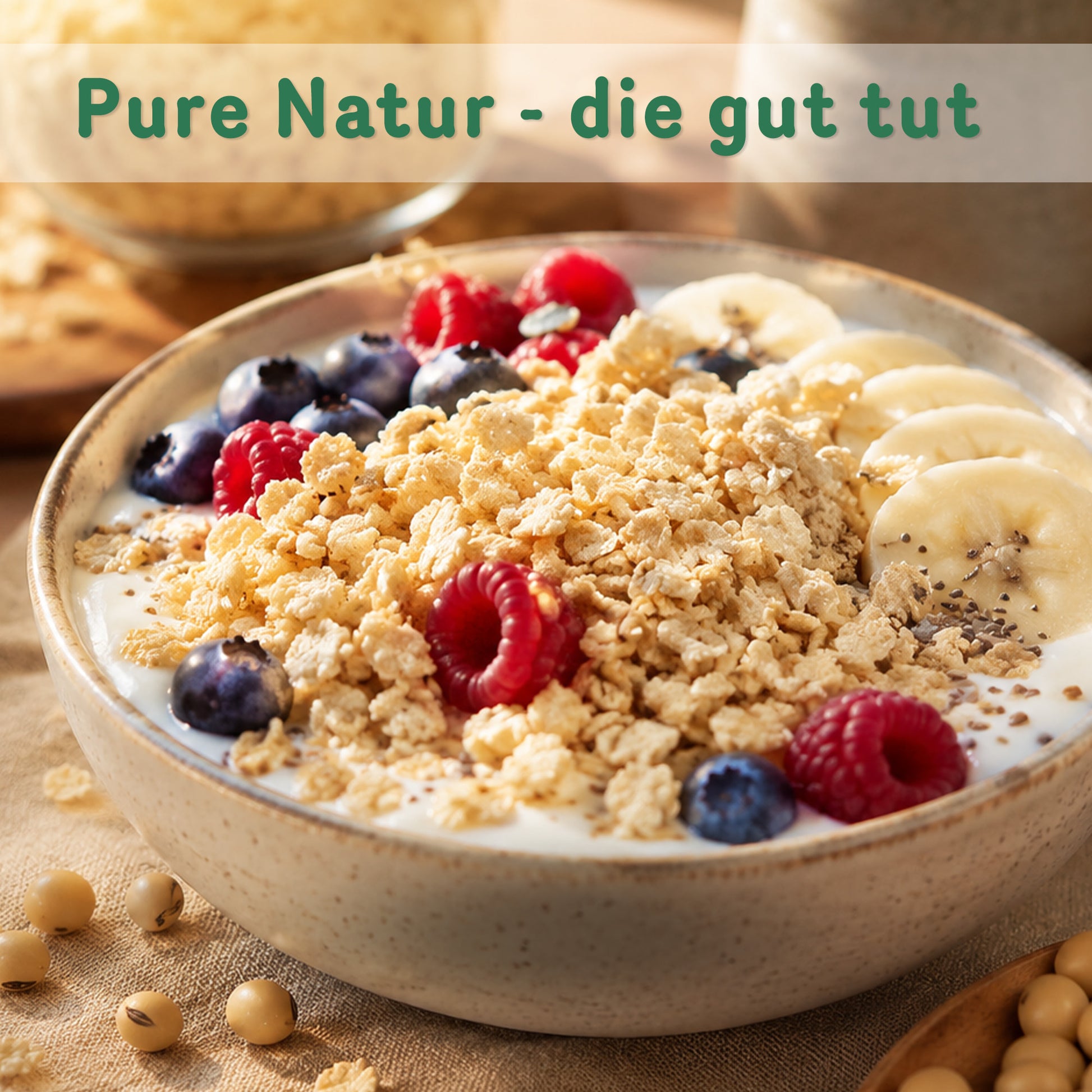 Tasty Pott Bio Sojaflocken - ab 1 kg Beutel — Abbildung 5