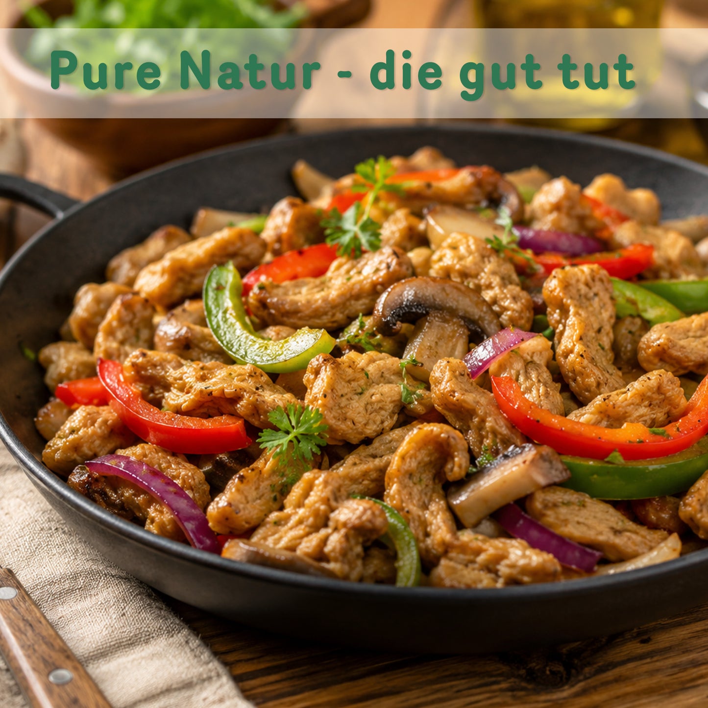 Tasty Pott Bio Soja Geschnetzeltes fein - 1kg Beutel — Abbildung 5