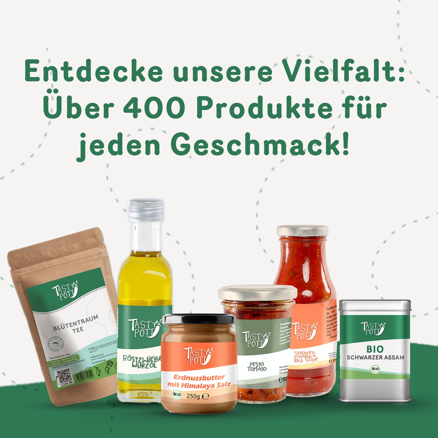 Bio Pfefferminzblätter geschnitten - ab 100g Beutel von Tasty Pott — Abbildung 7
