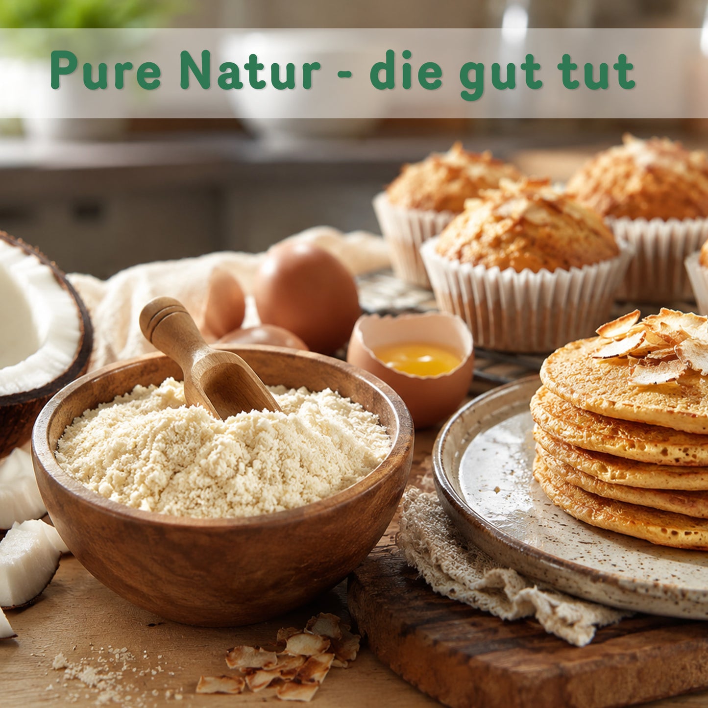 Bio Kokosmehl entölt glutenfrei - 1kg von Tasty Pott — Abbildung 5