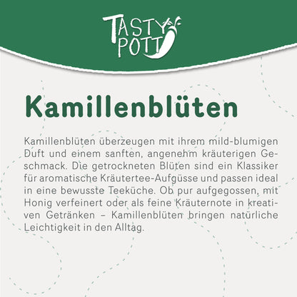 Tasty Pott Bio Kamillenblüten getrocknet - ab 250g Beutel — Abbildung 2
