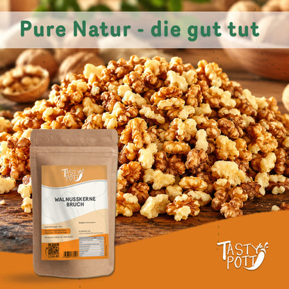 Walnusskern Bruch extra light - ab 1Kg Beutel von Tasty Pott — Abbildung 5