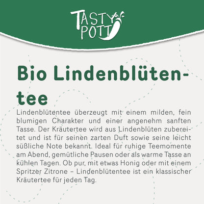 Bio Lindenblütentee - 200g von Tasty Pott — Abbildung 2