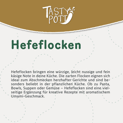 Hefeflocken 500g Beutel von Tasty Pott