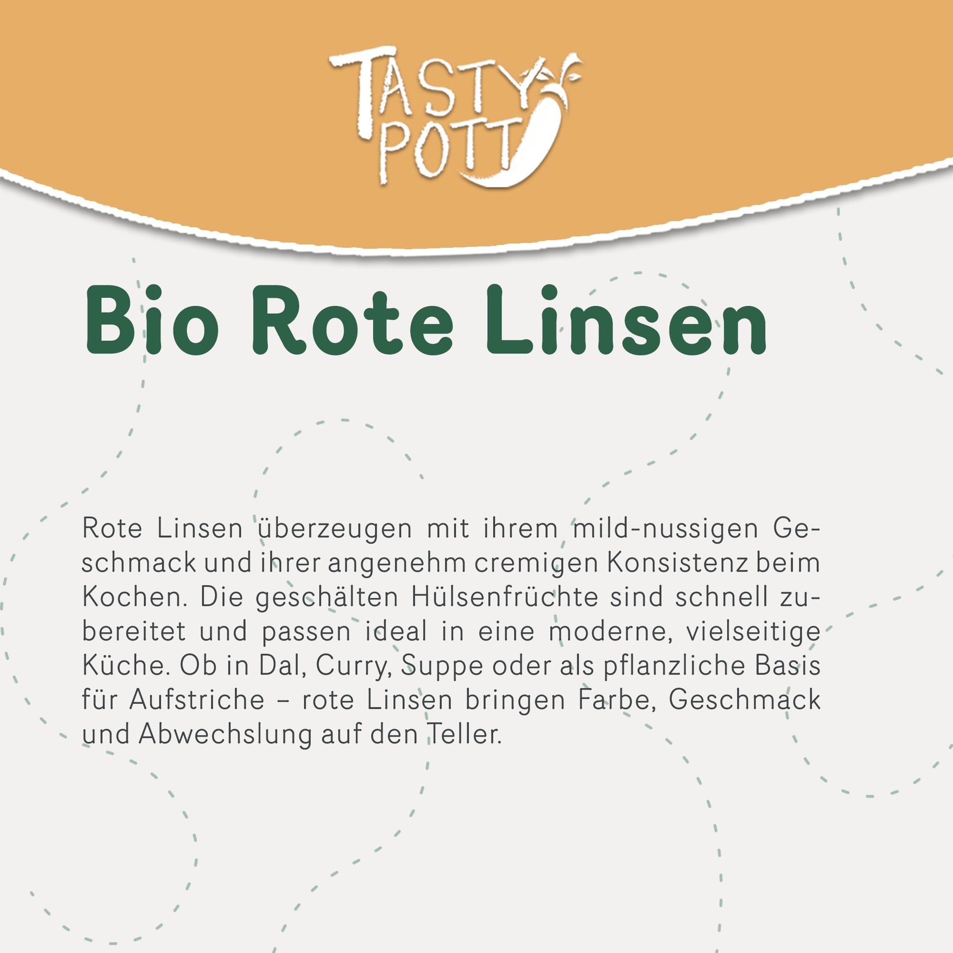 Bio Rote Linsen 1kg Beutel, vielseitig und cremig, ideal für gesunde Gerichte.