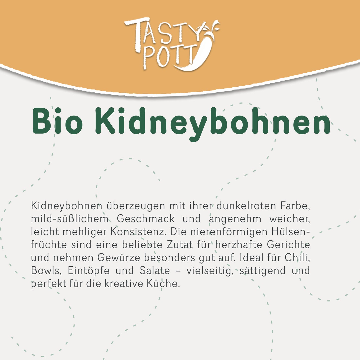 Bio Kidneybohnen Vorratsbeutel 2kg, dunkelrot, ideal für Chilis und Salate.