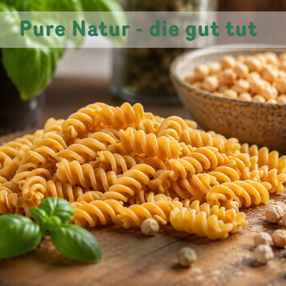 Bio Kichererbsen Fusilli 1kg, glutenfreie Pasta aus hochwertigen Zutaten.