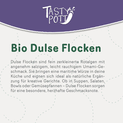 Bio Dulse Flocken 100g – maritime Würze für kreative Gerichte