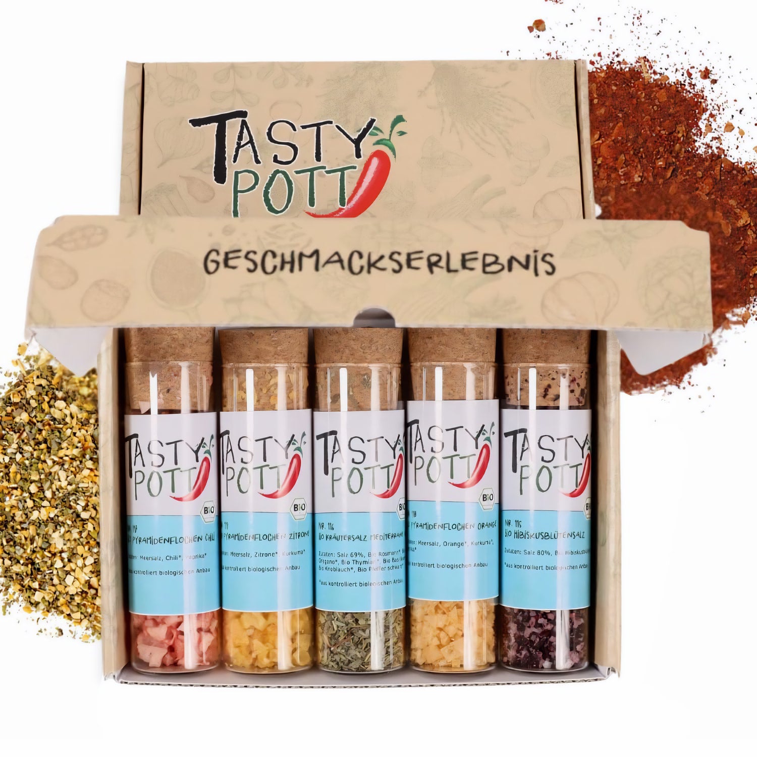 Tasty Pott Dank-Box - "Vielen Dank" - 5 Gewürze wählbar + Karte — Abbildung 6
