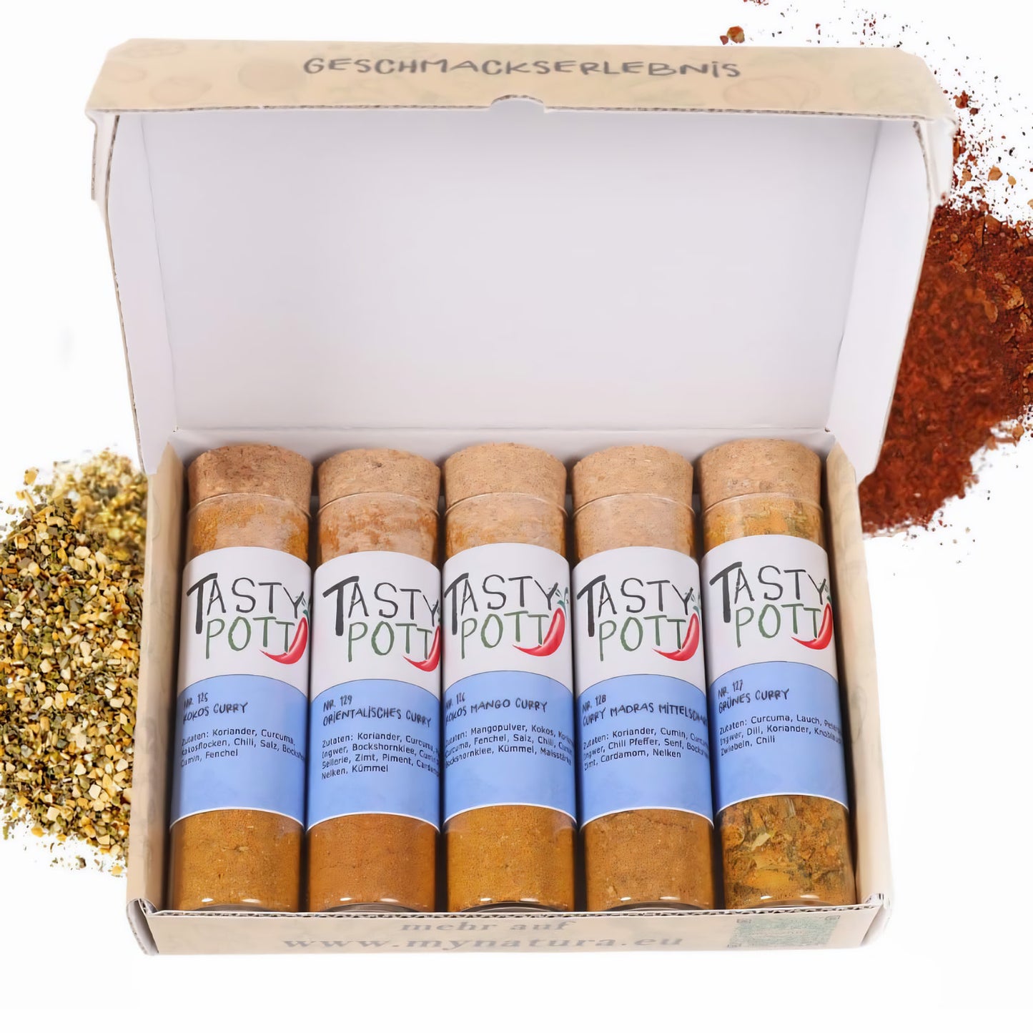 Tasty Pott Dank-Box - "Alles Gute" - 5 Gewürze wählbar + Karte — Abbildung 7