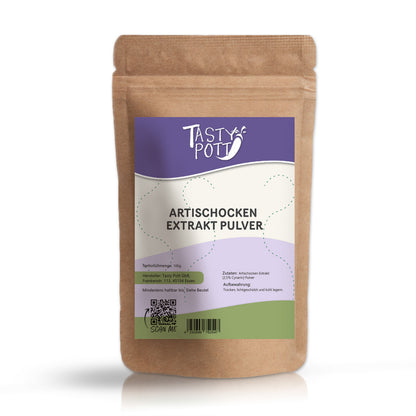 Artischocken Extrakt Pulver 2,5% Cynarin - ab 100g von Tasty Pott