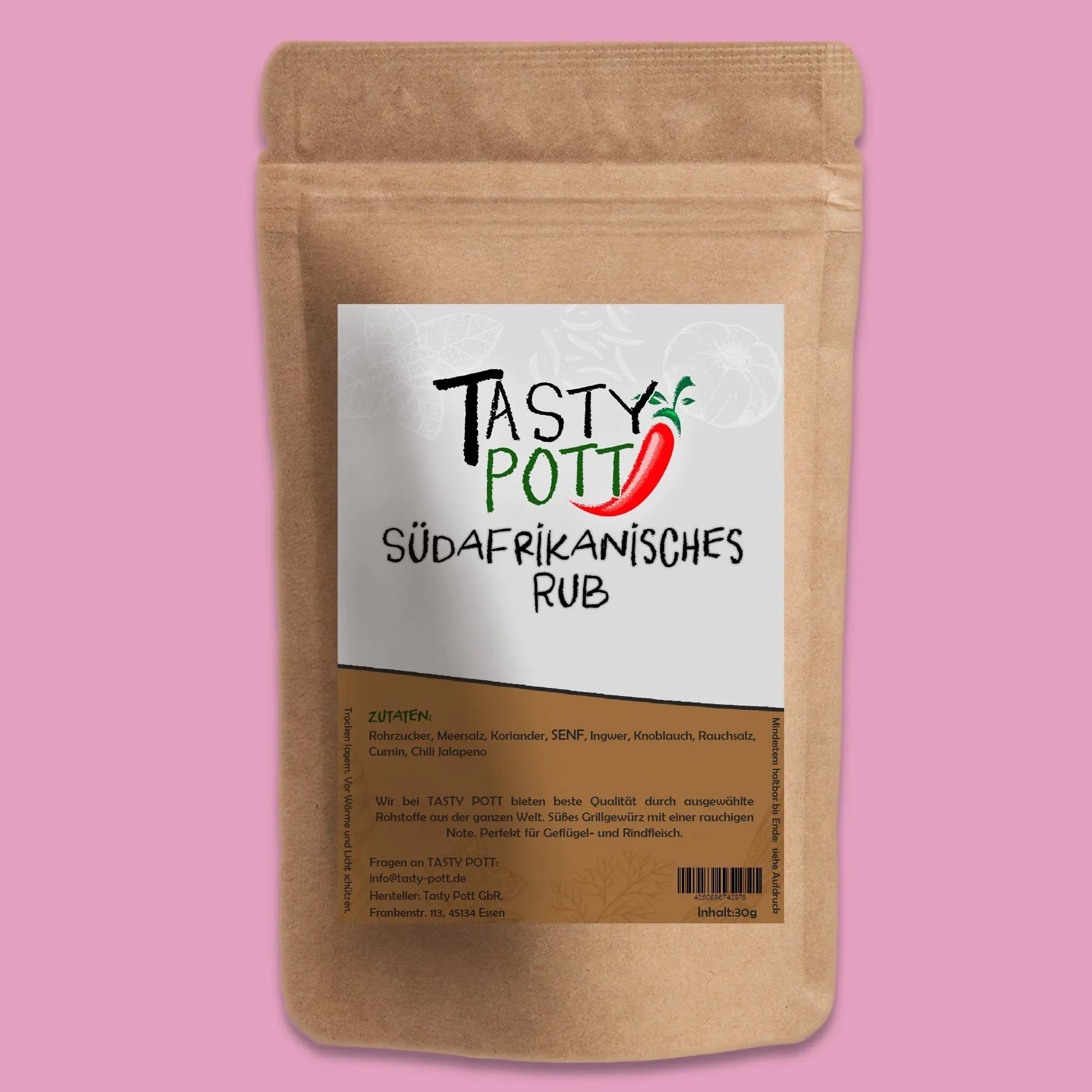 Tasty Pott Südafrikanisches Rub 250g Tasty Pott