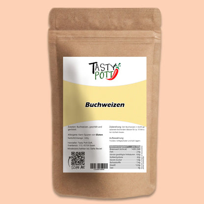 Buchweizen kaufen – Tasty Pott | Glutenfrei, pflanzlich & vielseitig verwendbar Tasty Pott