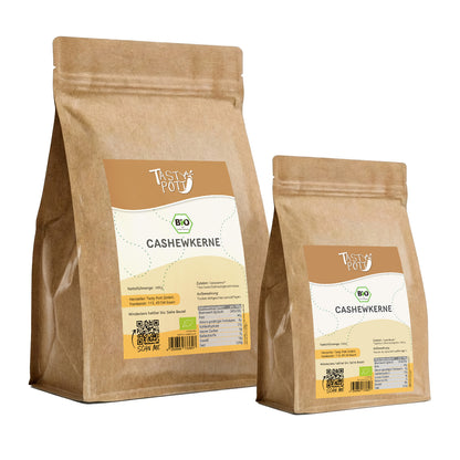 Bio Cashewkerne ganz - im Beutel