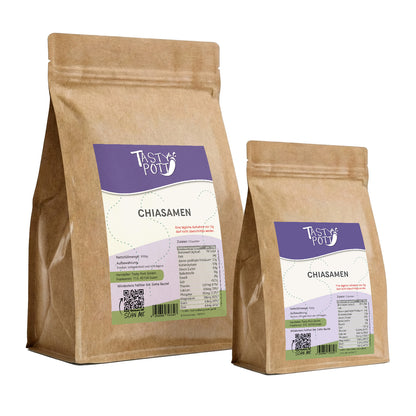 Chiasamen - Superfood für deine Küche - ab 1kg von Tasty Pott