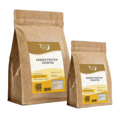 Erbsenprotein Crispies 57% Eiweiß - ab 1kg Beutel