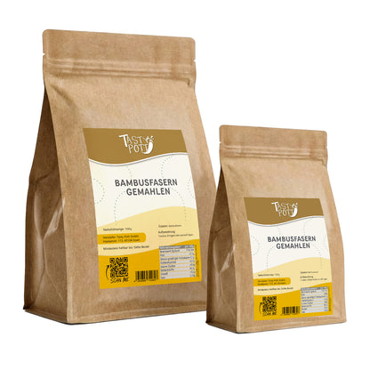 Bambusfasern gemahlen - ab 1kg Beutel