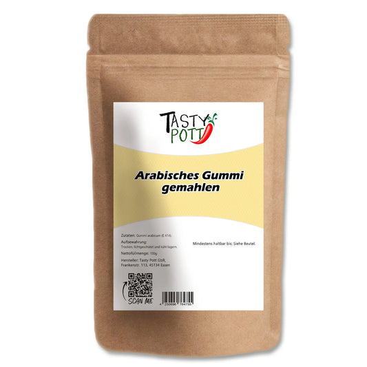 Arabisches Gummi (Gummi arabicum E 414) - im Beutel Tasty Pott