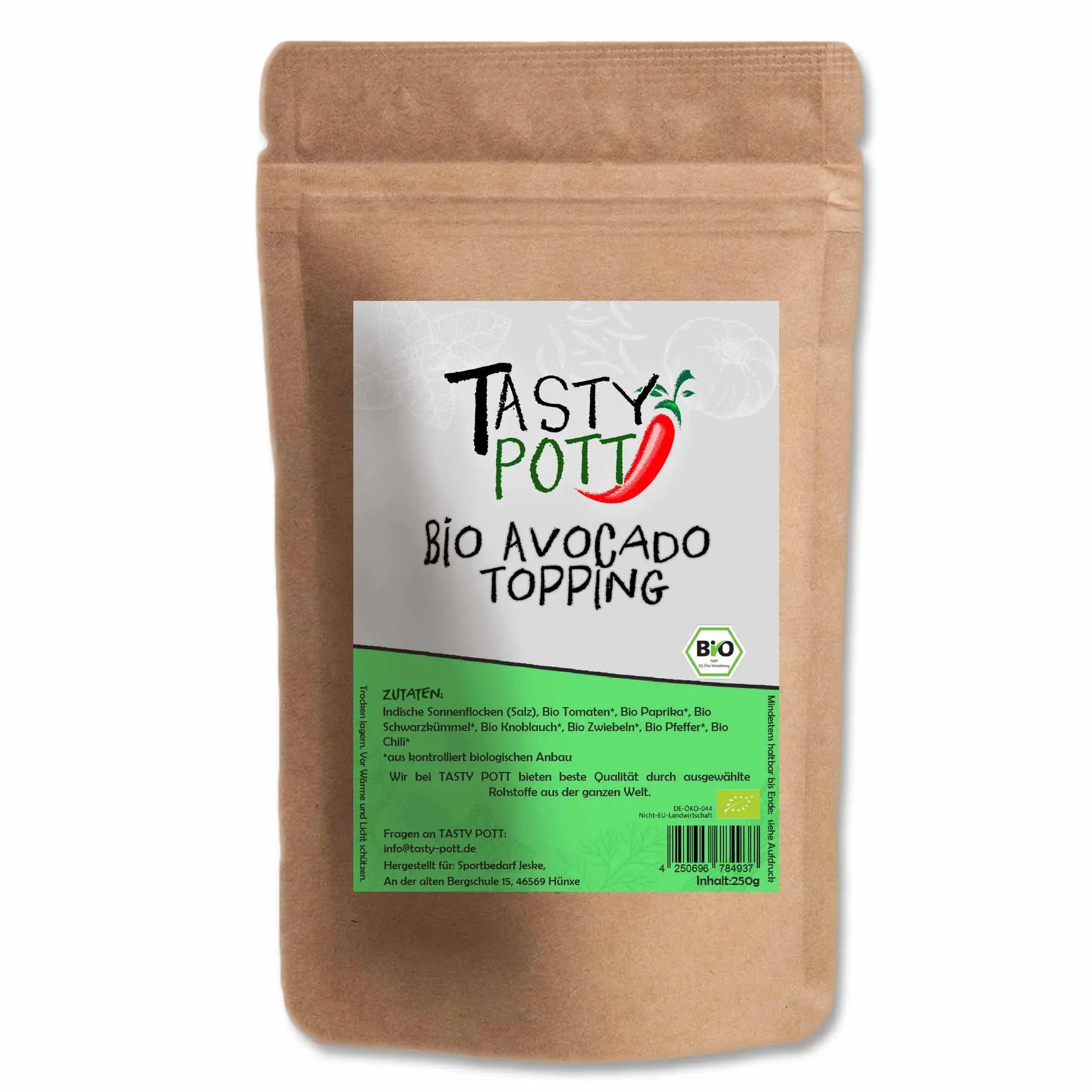 Bio Avocado Topping - Kräutermischung von Tasty Pott Tasty Pott