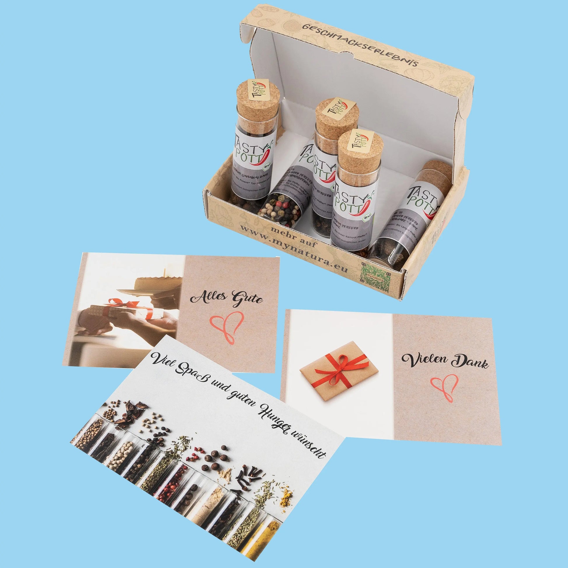 Tasty Pott Gewürze Geschenkset - 11 Kombinationen - Tasty Pott