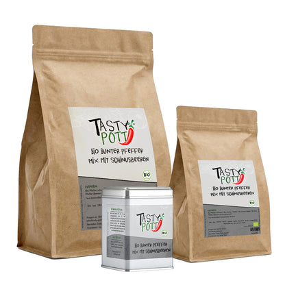 Bio Bunter Pfeffer Mix - Im Beutel ab 30g von Tasty Pott