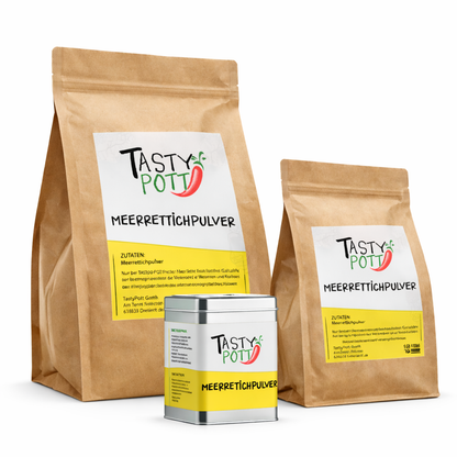 Meerrettichpulver ab 30g im Beutel von Tasty Pott