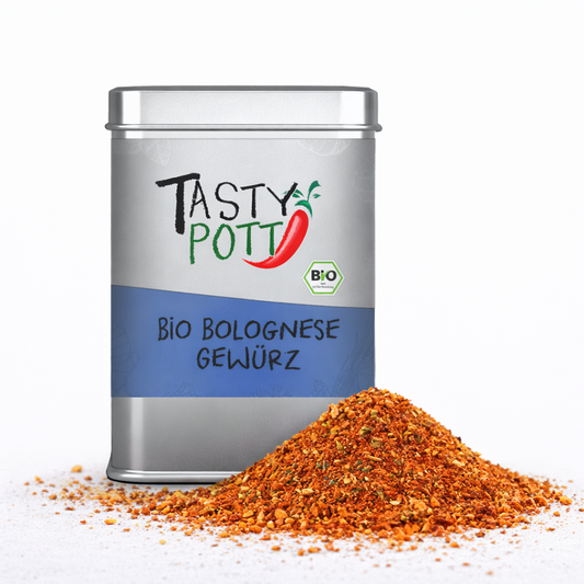 Bio Bolognese Gewürz 80g Dose von Tasty Pott