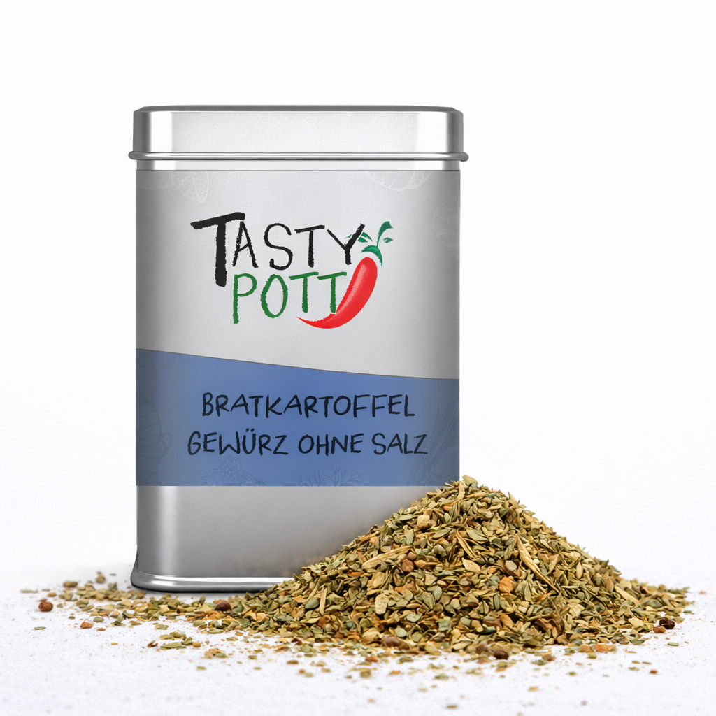 Bratkartoffelgewürz ohne Salz - 50g Dose von Tasty Pott