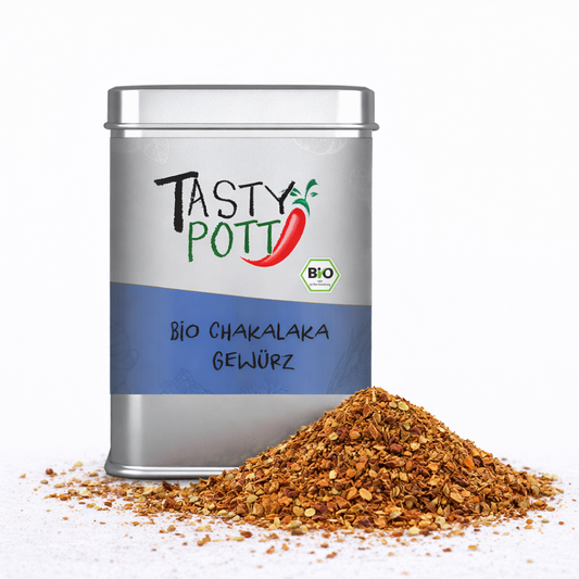 Bio Chakalaka Gewürz - 100g Dose von Tasty Pott