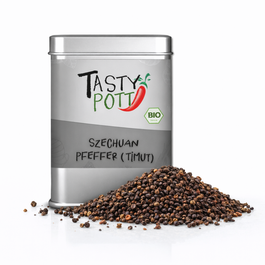 Szechuan (Timut) Pfeffer ganz - 50g Dose von Tasty Pott