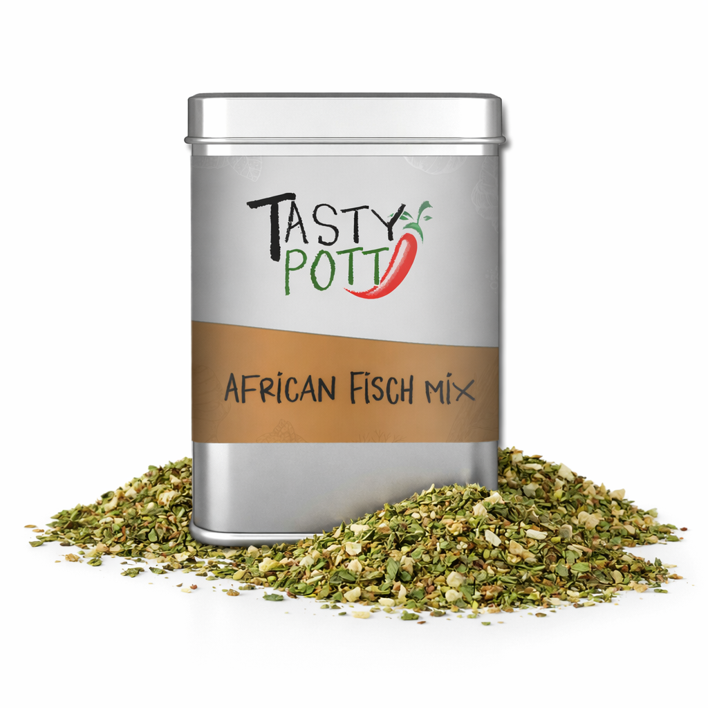 African Rub - Exotische Gewürzmischung  - 70g Dose von Tasty Pott
