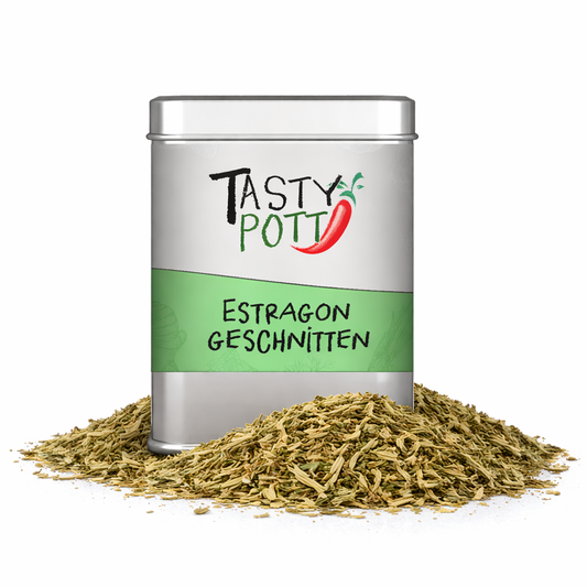 Estragon Gewürz geschnitten & getrocknet - 30g Dose von Tasty Pott