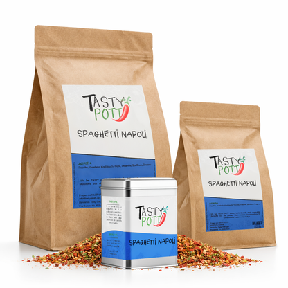 Spaghetti Napoli Gewürz ab 30g Beutel von Tasty Pott