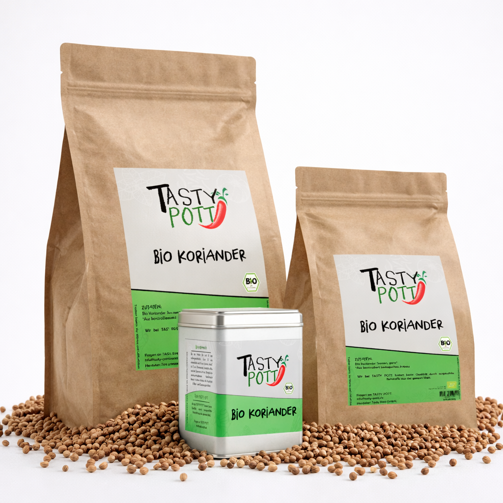 Bio Koriander ganz - Im Beutel ab 30g von Tasty Pott
