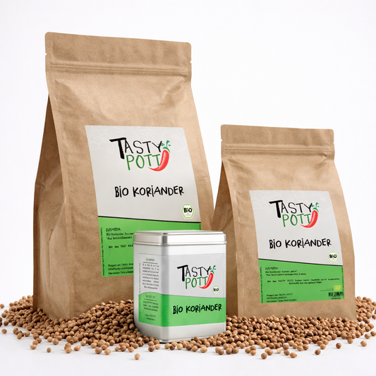 Bio Koriander ganz - Im Beutel ab 30g von Tasty Pott