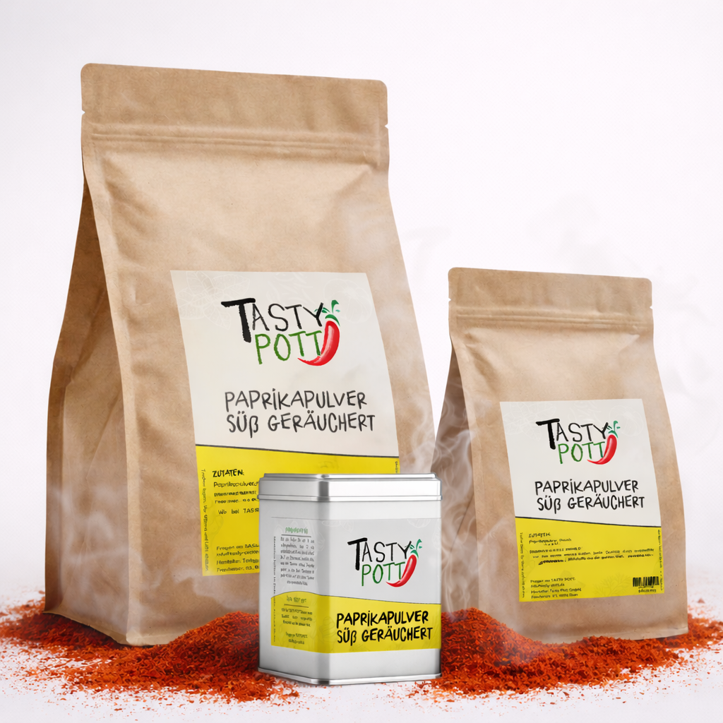 Paprikapulver geräuchert - Im Beutel ab 30g von Tasty Pott