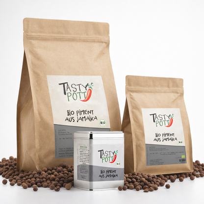 Bio Piment - Ganze Körner - Im Beutel ab 30g von Tasty Pott